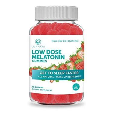 Imagem de Lunakai Melatonina Gummies 1 Mg - Baixa Dose - Vitaminas Do Sono-Unissex