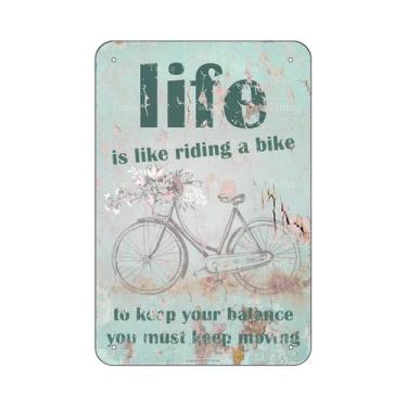 Imagem de Placa De Metal Vintage Com Tema De Ciclismo, Pintura Em Ferro Para Dec