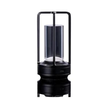 Imagem de Luminária De Cristal LED Táctil Para Mesa, Luz De Plástico Para Decora