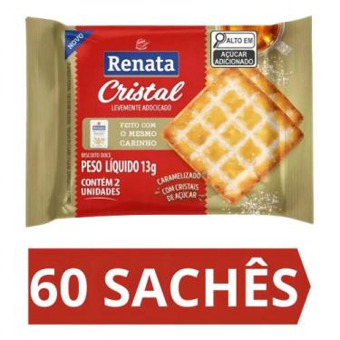 Imagem de Cream cracker, Doce Renata Biscoito água e sal levemente ado