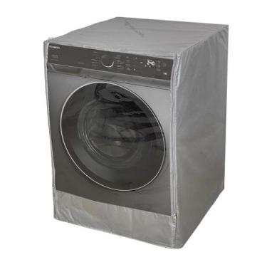 Imagem de Capa Lava e Seca Toshiba 11kg Greatwaves Abertura Frontal Transparente