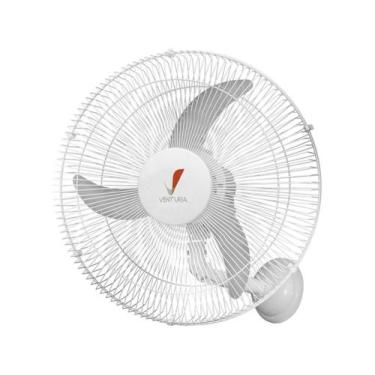 Imagem de Ventilador De Parede 60cm Oscilante Ventura Branco Grade de Aço Branca