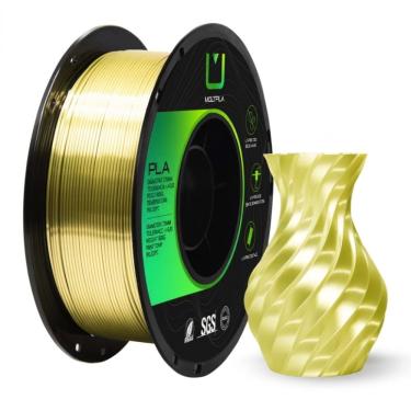 Imagem de Filamento PLA Silk Bronze Metalizado 1kg 1.75mm Multfila 3D