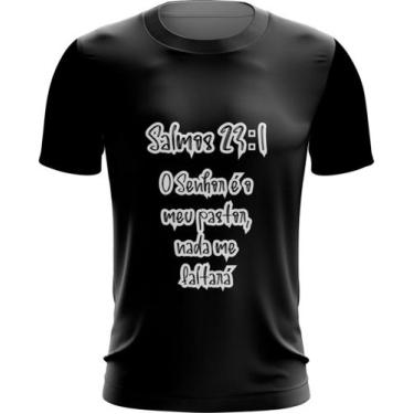 Imagem de Camiseta Dryfit Salmos 23 Deus Jesus Bíblia Gospel 2 - Kasubeck Store,