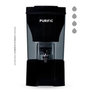 Imagem de Purific Camadas 6 Litros, Preto