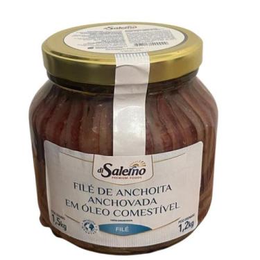 Imagem de Aliche Filé De Anchova Di Salerno Em Óleo Comestível 1,5kg