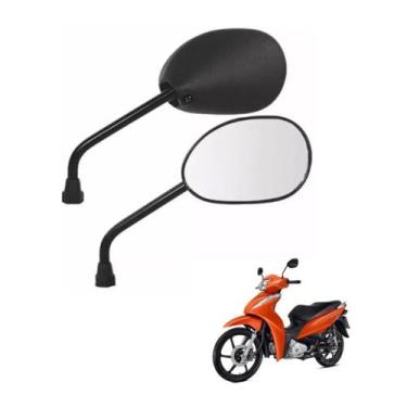 Imagem de Par Espelho Retrovisor Mini Biz 125 Honda Bros 125 Bros 150 - AWA