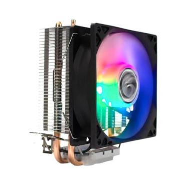 Imagem de Cooler Gamer para Processador LED BrazilPC 2 Heatpipe Cobre TDP 100W 1