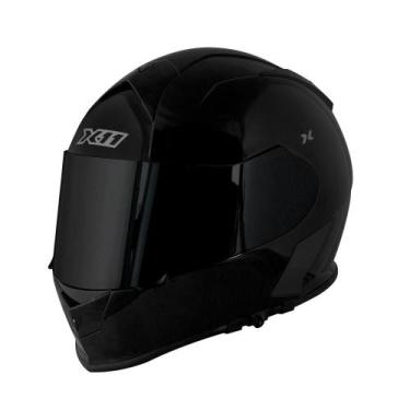 Imagem de Capacete Revo Pro All Black Preto Fosco + Viseira Fumê Extra - X11, Pr