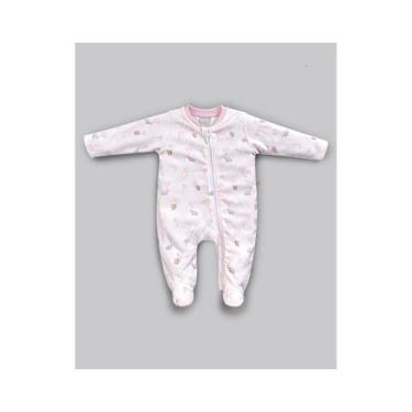Imagem de Macacão Menina Rosa Bebê Anjos Baby, P, Rosa