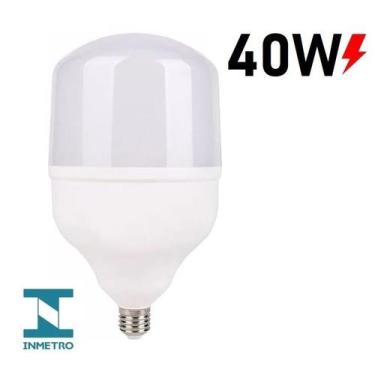 Imagem de Lâmpada Led Bulbo 20w, 30w, 40w, 50w E27 Bivolt 6500K Branco Frio, 40W