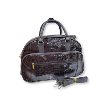 Imagem de Bolsa de Mão Malinha Viagem Frasqueira Bordo - Prime InBox, Marrom