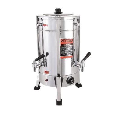 Imagem de Cafeteira Elétrica Comercial Industrial 6 Litros Aço Inox Record, 220V