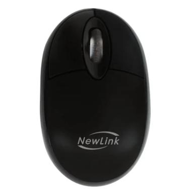 Imagem de Mouse Newlink Fit, USB, Preto - MO303C