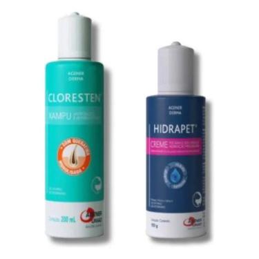 Imagem de Kit 1x dr clean cloresten 200ml 1x hidrapet 100g - AGENER