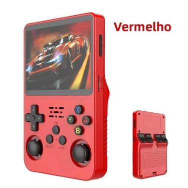 Imagem de Console De Jogos Retro ARKOS R36S 64GB 128GB Com Tela IPS De 3,5 Poleg