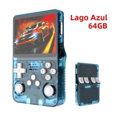 Imagem de Console De Jogos Retro ARKOS R36S 64GB 128GB Com Tela IPS De 3,5 Poleg