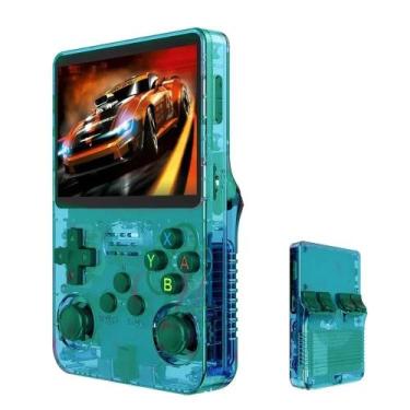 Imagem de Console De Jogos Retro ARKOS R36S 64GB 128GB Com Tela IPS De 3,5 Poleg
