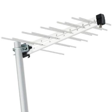 Imagem de Antena Digital Externa Aquário Log Periódica Coletiva Com 20 Elementos