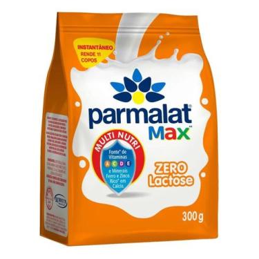 Imagem de Leite Pó Instantâneo Zero Lactose Parmalat Max Pacote 300g - Congratul