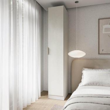 Imagem de Guarda Roupa Planejado 100% MDF 1 Porta Orion CabeCasa MadeiraOriginal