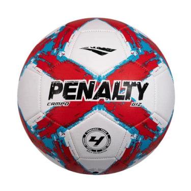 Imagem de Bola de Futebol de Campo Penalty Giz N4 XXV, Ls branco, Vermelho, UNIC