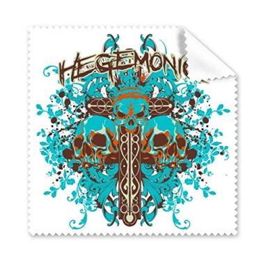 Imagem de Graffiti Street – Pano de limpeza de caveira azul e preto, 5 peças