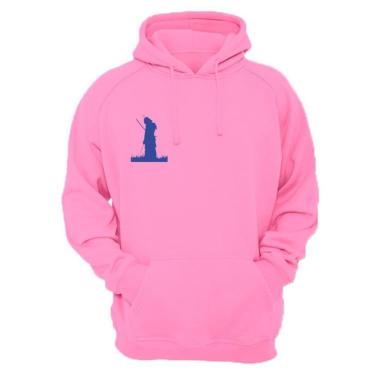 Imagem de Moletom Masculino Ragor Minimalista Samurai Com Bolso Casual