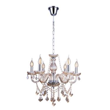 Imagem de Lustre Candelabro de Cristal Legítimo France Nice 6 braços E14