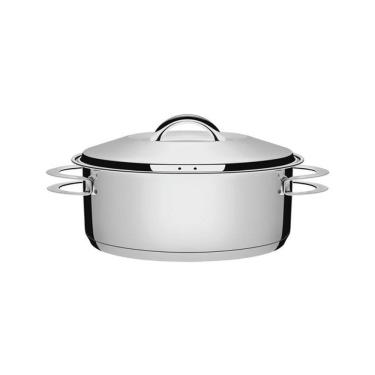 Imagem de Caçarola Rasa Aço Inox Solar Tramontina 2,9l 20cm 62503/200