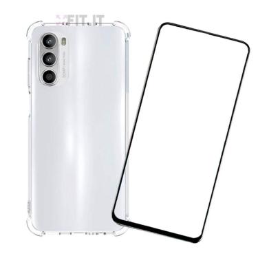 Imagem de Capinha Antiqueda Compatível com Moto G52 + Película 5D Cerâmica