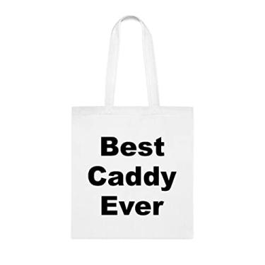 Imagem de SpreadPassion Sacola Caddy, a melhor bolsa Caddy Ever, presente, presente para Caddy, bolsa de ombro, bolsas reutilizáveis, ideia de presente de aniversário e Natal