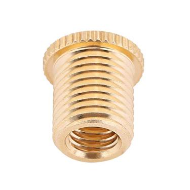 Imagem de Senyar Para botão de mudança de 8 mm adaptador de botão de câmbio, adaptador universal de rosca de liga de alumínio para carro auto engrenagem alavanca de câmbio botão de mudança adaptador de parafuso de cabeça (8 * 1,25)