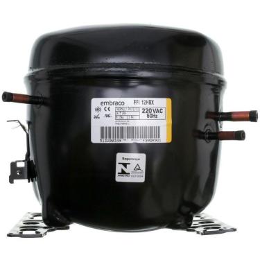 Imagem de Compressor Embraco Potencia 1/3+ 220v/60 Gás R134a Ffi12hbx