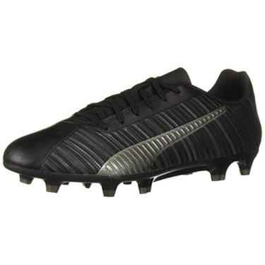 Imagem de PUMA Tênis masculino One 5.4 Firm Artificial Ground, Puma, preto-puma - puma - prata envelhecida, 13