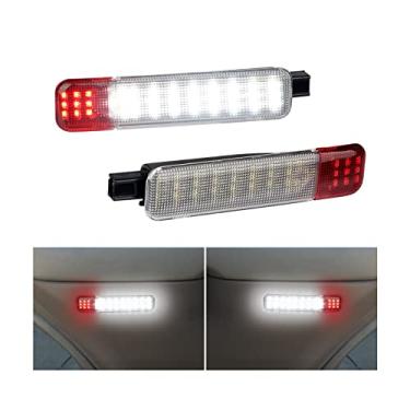 Imagem de MbuyDIY Lâmpada de advertência de luz de cortesia com painel interior de LED compatível com Chevy Silverado GMC Sierra 1997-2006, C1500 K1500 1997-1999, Tahoe Yukon 1995-2006, Avalanche Suburban Hummer H2 Escalade