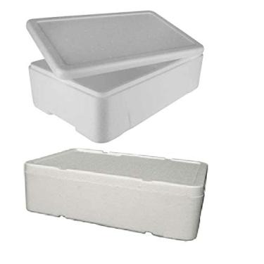 Imagem de Caixa De Isopor P/Alimento Pescado 7kg Isoterm