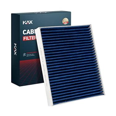Imagem de KAX Filtro de ar de cabine, substituição para GCF026(CF11176) Explorer 2011-17, Flex 2010-19, Taurus 2009-19, MKS, MKT, filtro de cabine de adsorção forte com carvão ativado atualizado