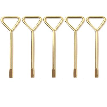 Imagem de Conjuntos de chaves de emergência para porta interior | Chaves de emergência para quarto/banheiro, pinos de desbloqueio de porta interna para desbloquear maçanetas/fechaduras Kwikset (5)