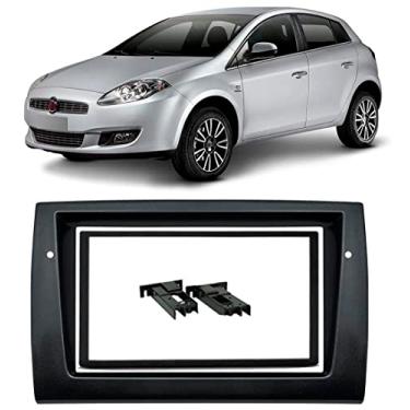 Imagem de Moldura de Painel 2 Din 7" Polegadas Fiat Bravo - Preto