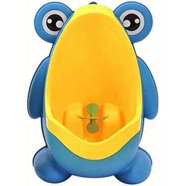 Imagem de Penico Sapo Mictório Vertical Meninos Língua Giratória Cor:Azul