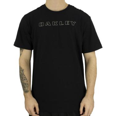 Imagem de Camiseta Oakley Masculina Bark Tee, Preto, P