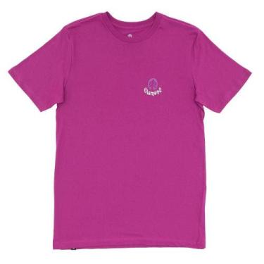 Imagem de Camiseta Element Taos Masculina Rosa