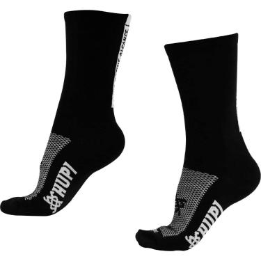 Imagem de Meia HUPI Sonhe Treine Alcance Preto, Cor: PRETO