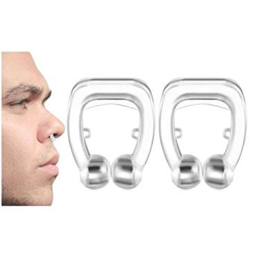 Imagem de 2 X Clip Nasal Anti Ronco Imã Respire Melhor Sono Apneia Nariz