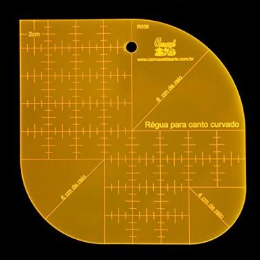 Imagem de Régua para Patchwork para Canto Curvado