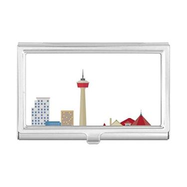 Imagem de Carteira de bolso com porta-cartões e torre de TV do Canadá Landmark and City