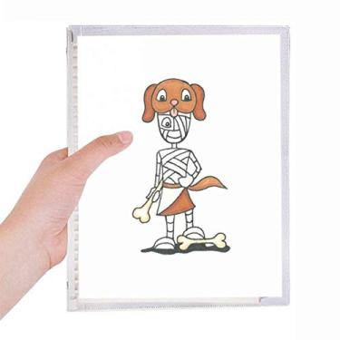 Imagem de Caderno de chapéu de cachorro Egypt Mummy Horus com folhas soltas e diário recarregável