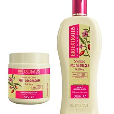Imagem de kit 1 Shampoo 1 Banho creme Proteção da Cor Pós Coloração 500 ml