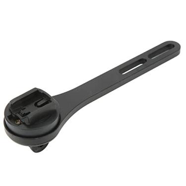 Imagem de CHICIRIS Suporte de computador de bicicleta, resistente e versátil, de liga de alumínio, suporte frontal para computador para acessórios de bicicleta (para olho de gato)